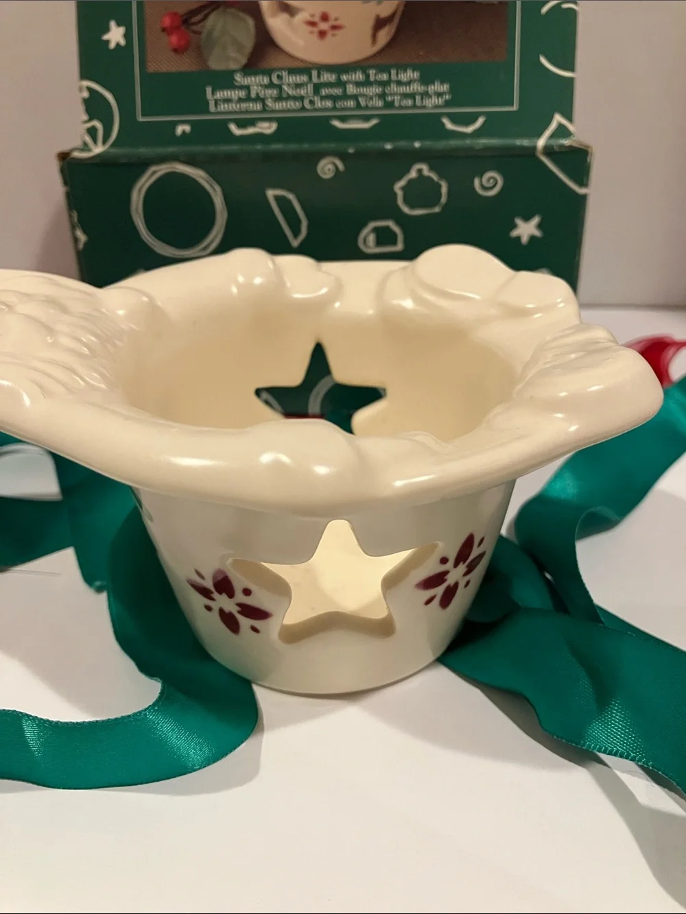 Pfaltzgraff ceramic santa